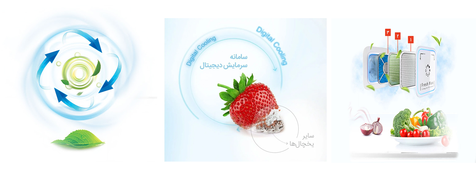 ساید بای ساید دوو سری Prime 3DR IOT مدل DSI-3645MW