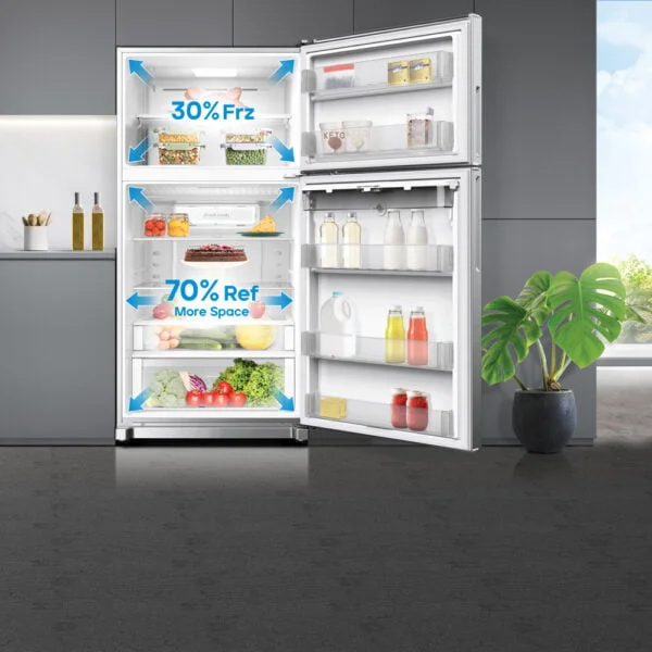 یخچال فریزر بالا دوو مدل DT-2722GW
